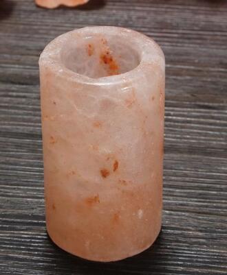 Mini Himalayan Crystal Salt Candle Holder for Gifts