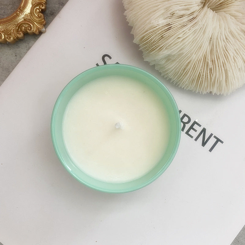 Crystal Flower Shaped Soy Wax Candle Gift Set