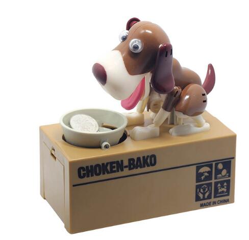 Money Dog Piggy Bank - Coin Savings Jar