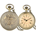 Vintage Pocket Watch Pendant Necklace