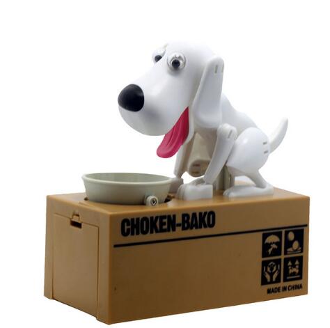 Money Dog Piggy Bank - Coin Savings Jar